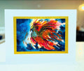 Rising Phoenix – Original Watercolor Painting – 15x11 inches